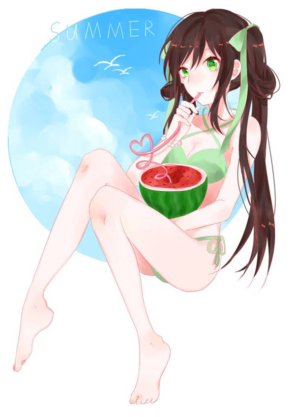 王者荣耀孙尚香清凉夏日同人漫画