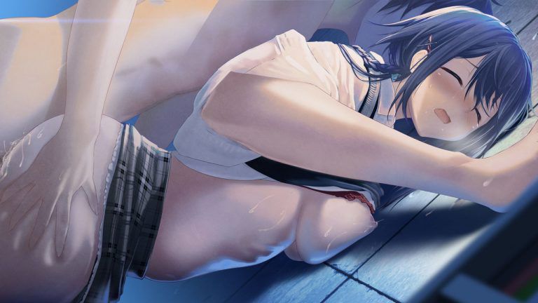 后ろから激しく犯されちゃってる女の子の二次エロ画像その1