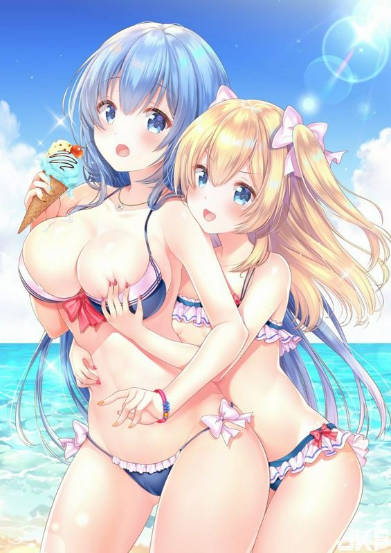 おっぱいモミモミされてる美少女の2次エロ画像